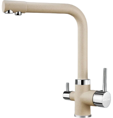 Смеситель для кухни KRONA Brunnen H315 1 sand