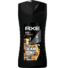 Гель для душа AXE кожа и печеньки, увлажняющий, 250 мл