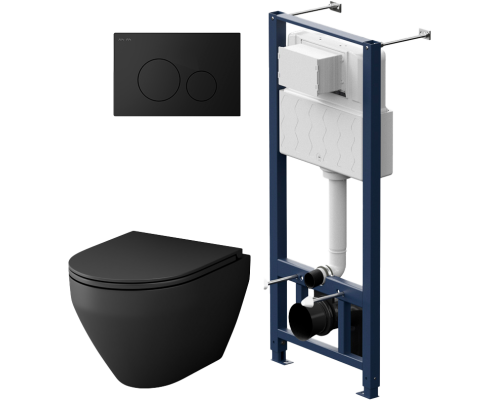 Комплект AM.PM Spirit V2.0 IS49038.701700MB с сиденьем микролиф