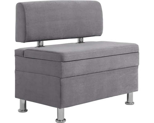 Кухонный диван Norta Hippo 80x49x77 см велюр vivaldi 07