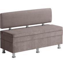 Кухонный диван Norta Hippo 120x49x77 см велюр vivaldi 5