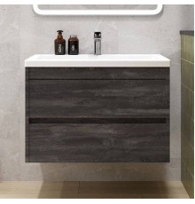 Тумба с раковиной Art Max Family-M 75 подвесная, iron stone