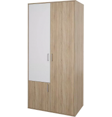 Шкаф Stolline Мика СТЛ.165.09 105х62 см, дуб сонома, белый