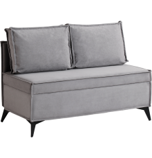 Кухонный диван Norta Loft XS 113x59x80 см велюр vivaldi 07