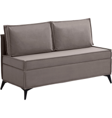 Кухонный диван Norta Loft XS 133x59x80 см велюр vivaldi 5