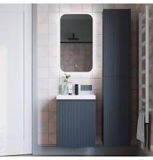 Мебель для ванной комнаты Itana Kate 50 подвесная, антрацит, с дверкой