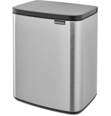 Мусорное ведро Brabantia Bo 230486 12 л, матовая сталь