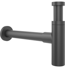 Сифон для раковины Wellsee Drainage System 182120000 черный матовый