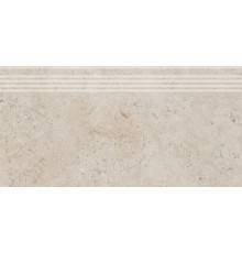 Ступени Kerama Marazzi Про Лаймстоун матовые, ректифицированные 60х30 бежевый
