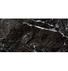 Керамогранит Gresse Simbel carbon 60x120 мрамор черно-белый