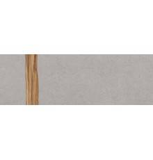 Плитка настенная Creto Chloe Lines матовая, ректифицированная 30х90 серая