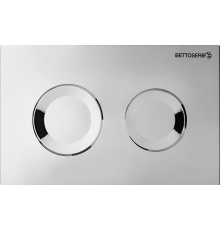 Кнопка смыва BETTOSERB Sava Fix Slim Sitnica 40006469 хром глянец