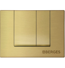 Кнопка смыва Berges Novum S8 бронза