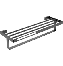 Полка Boheme Q 10947-GM Gun Metal для полотенец