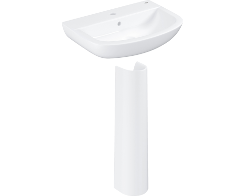 Раковина Grohe Bau Ceramic 39440000 с пьедесталом