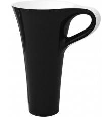 Раковина ArtCeram Cup OSL004 черная с белым