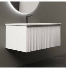 Тумба с раковиной La Fenice Terra 80 белая