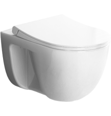 Унитаз подвесной VitrA S40 7759B003-0075 безободковый, с микролифтом