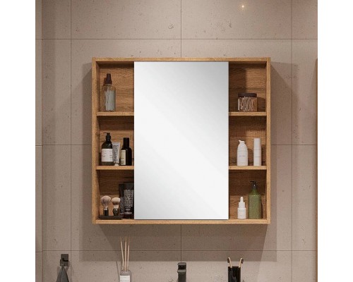 Зеркало-шкаф SanStar Lavanti 80 дуб вотан