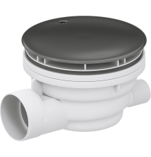Сифон для поддона RGW Velplex QYD-01 графит