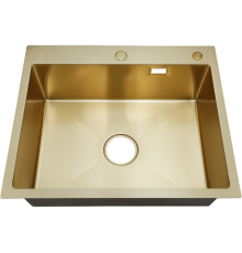 Мойка кухонная РМС MR-6050G золотая