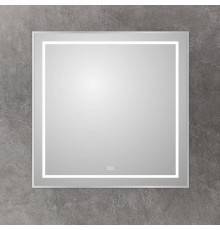 Зеркало BelBagno Kraft 80x80, с подсветкой, с подогревом, сатин