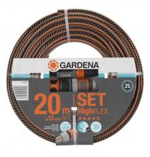 Шланг Gardena HighFLEX 13 мм (1/2"), 20 м с фитингами