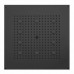 BOSSINI DREAM-CUBE Верхний душ 470 x 470 мм, с 10 LED (белый), блок питания/управления, цвет: черный матовый. H37453.073