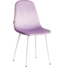 Комплект стульев TetChair Модерн Breeze (mod. JSC-58) велюр lavender HLR26, ножки белые, 4 шт.