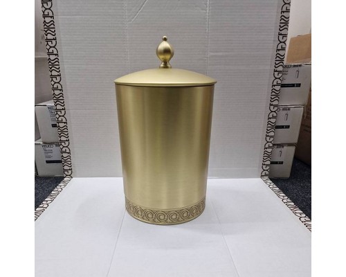 3SC Bally Ведро Oslash;22х30см., с крышкой, ручка Zar, цвет: Matt Satin Brass. FSC65/02LX 3SC Bally Ведро Oslash;22х30см., с крышкой, ручка Zar, цвет: Matt Satin Brass. FSC65/02LX