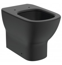 IS T0077V3 Tesi Унитаз соло, напольный пристенный, глубокий смыв, горизонтальный выпуск, с крепежом T0077V3