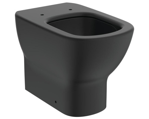 IS T0077V3 Tesi Унитаз соло, напольный пристенный, глубокий смыв, горизонтальный выпуск, с крепежом T0077V3