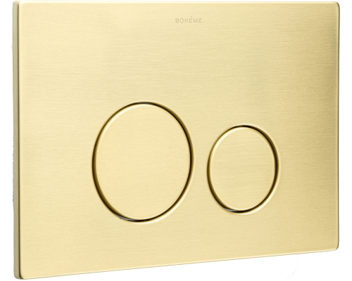 Кнопка смыва Boheme 649-MG ультраплоская, matt gold