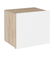 Тумба DIWO Коломна 40 напольная, 40x38x33,6 см, белый, дуб сонома