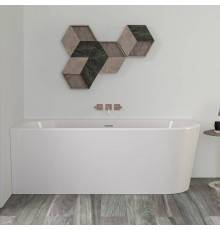 KNIEF Wall XS Corner R Ванна в левый угол 165x75x58xсм, с щелевым переливом, без сл-пер, цвет: белый. 0100-091-06,  0100-255-R