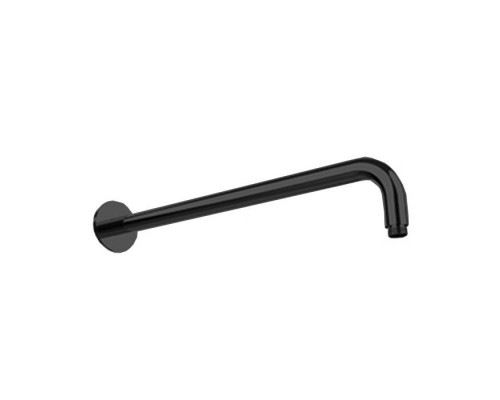 Almar Arms Кронштейн для верхнего душа, настенный 42см., с круглым отражателем, цвет: черный матовый. E021115.MB Almar Arms Кронштейн для верхнего душа, настенный 42см., с круглым отражателем, цвет: черный матовый. E021115.MB