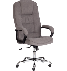 Кресло руководителя TetChair СН9944 22 флок серый 29