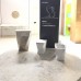 Azzurra Hera Биде напольное приставное 57х38х42 см, с 1 отв под смеситель, с крепежами, цвет: белый. HEBIT000000MBI*1