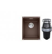 Комплект Мойка Blanco Subline 320-U кофе + Измельчитель KUCHENSTERN Muhle