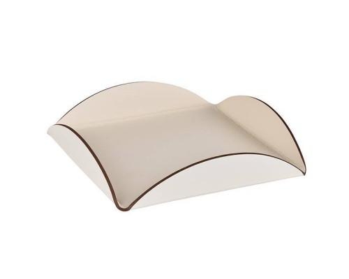 ADJ Подставка для сервировки, 25x25 см., цвет: панна котта/белый. 0018.16/10 ADJ Подставка для сервировки, 25x25 см., цвет: панна котта/белый. 0018.16/10