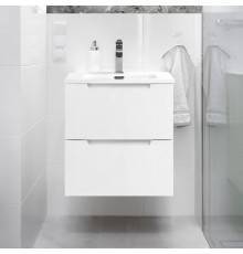 Тумба с раковиной BelBagno Etna 50 подвесная, bianco lucido