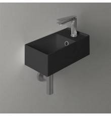 Simas Agile Раковина 40х20см., подвесная, 1 отв., правая, цвет: черный матовый. AG20 nero matt*1