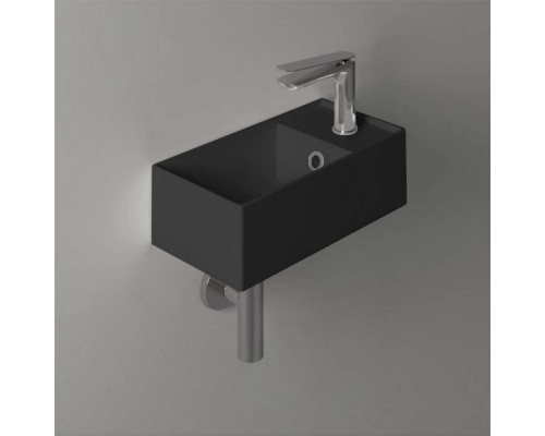 Simas Agile Раковина 40х20см., подвесная, 1 отв., правая, цвет: черный матовый. AG20 nero matt*1 Simas Agile Раковина 40х20см., подвесная, 1 отв., правая, цвет: черный матовый. AG20 nero matt*1