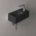 Simas Agile Раковина 40х20см., подвесная, 1 отв., правая, цвет: черный матовый. AG20 nero matt*1