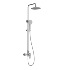 Душевая стойка Wonzon   Woghand WW-B2166-A-MW, матовая белая