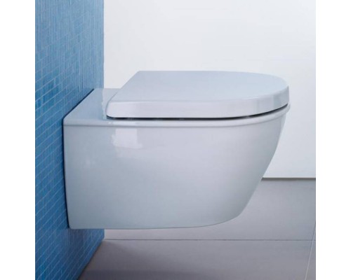 Duravit Darling New Унитаз подвесной компакт с вертикальным смывом, вкл. крепление Durafix, 36x48.5см, Цвет: Белый. 2549090000 Duravit Darling New Унитаз подвесной компакт с вертикальным смывом, вкл. крепление Durafix, 36x48.5см, Цвет: Белый. 2549090000