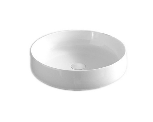 Artceram Cognac Раковина накладная Ø48 см, saniglaze, цвет: белый матовый Artceram Cognac Раковина накладная Ø48 см, saniglaze, цвет: белый матовый