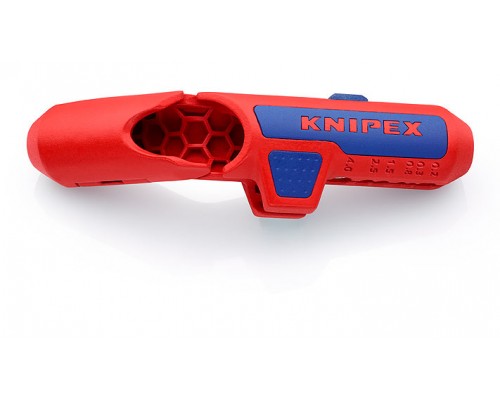Универсальный инструмент для удаления оболочки (для левшей) ErgoStrip Knipex KN-169502SB. KN-169502SB