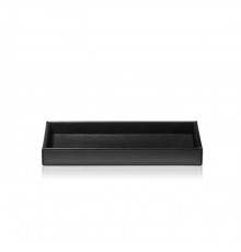 Decor Walther Brownie Tab M Лоток универсальный 22x10.5см, настольный, цвет: черная кожа. 0930060