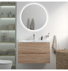 Мебель для ванной комнаты BelBagno Etna 90 rovere bianco, раковина BB-8099-90